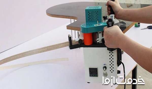 دستگاه لبه‌چسبان دستی وسایل نصب کابینت